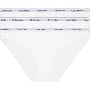Sous-vêtements Femme Culottes & slips Calvin Klein Jeans 3 PACK (LOW-RISE) 000QD5207E Blanc