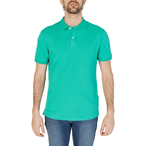 Vêtements Homme Luciana T-Shirt aus Leinen Gas RALPH/S 2 BT A6985 3650 Vert