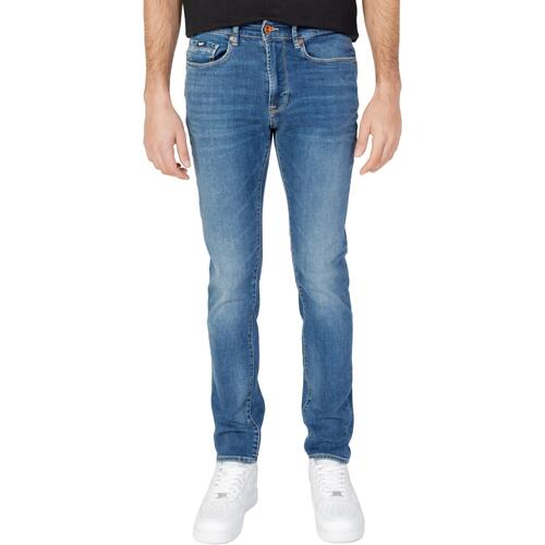 Vêtements Homme leg Jeans skinny Gas SAX ZIP REV A7234 12MM Bleu