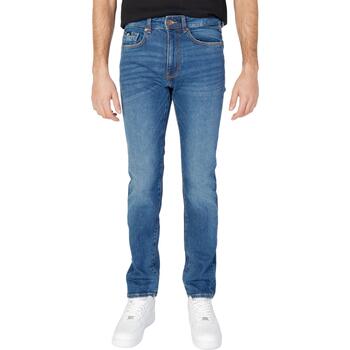 Vêtements Homme leg Jeans droit Gas ALBERT SIMPLE REV A7301 12MD Bleu