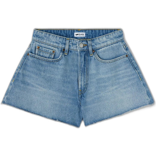 Vêtements Femme Shorts / Bermudas Gas WIDE SHORT A7267 56LR Bleu