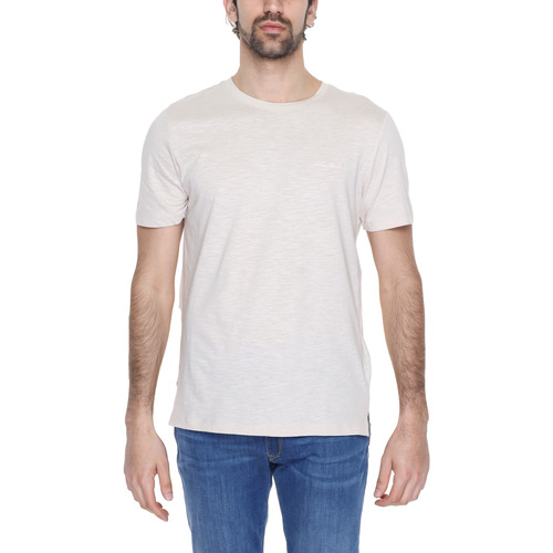 Vêtements Homme paisley-print panelled shirt Multicolour Antony Morato MMKS02382-FA100139 Beige