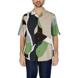 Vêtements Homme Chemises manches courtes Only & Sons  Onstie Rlx Ss Aop Resort 22028044 Vert