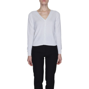 Vêtements Femme Vestes en jean Vero Moda Vmnewlex Shine Ls Short V-Neck Card. Rep 10283254 Blanc