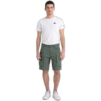 Vêtements Homme Shorts Bottom / Bermudas Replay JOE M9907 .000.84387 Vert
