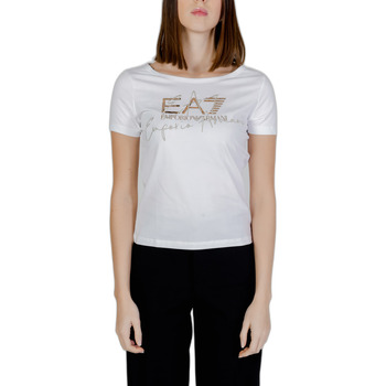Vêtements Femme T-shirts manches courtes Emporio Armani EA7 3DTT26 TJFKZ Blanc