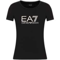 Vêtements Femme T-shirts manches courtes Emporio Armani EA7 8NTT66 TJFKZ Noir