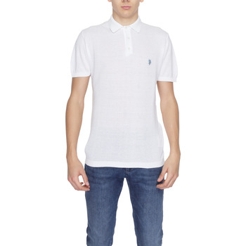 Vêtements Homme Pulls logo-embroidered plain polo shirt. WAIL 67604 53630 Blanc