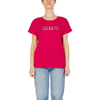 Vêtements Femme TEEN logo-print T-shirt Rot Blauer 24SBLDH02336 Rouge