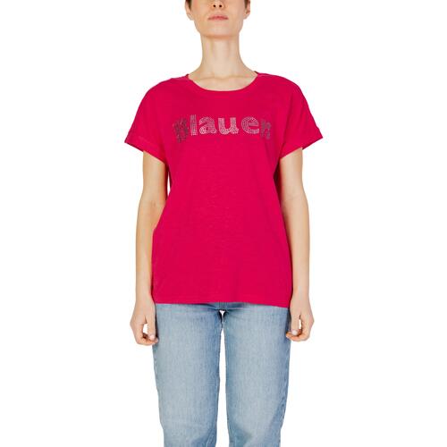 Vêtements Femme T-shirts manches courtes Blauer 24SBLDH02336 Rouge