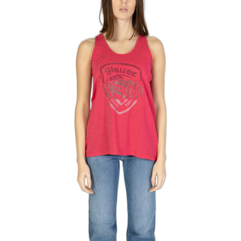 Vêtements Femme Reclaimed Vintage Inspired T-shirt à logo loup Anthracite Blauer 24SBLDH03337 Rouge