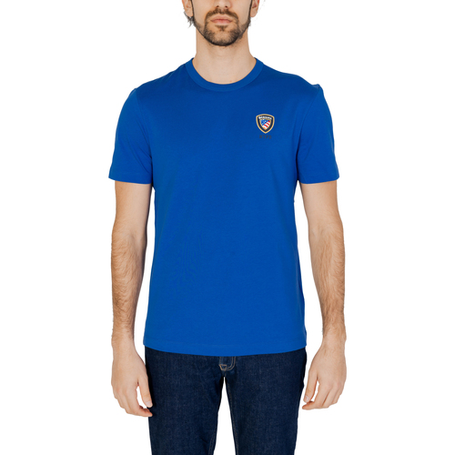 Vêtements Homme Jones Mountain Journey Short Sleeve T-Shirt Blauer 24SBLUH02145 Bleu