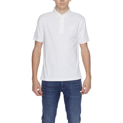 Vêtements Homme Modern Fit Short Sleeve Viscose Shirt beige Blauer 24SBLUT02211 Blanc