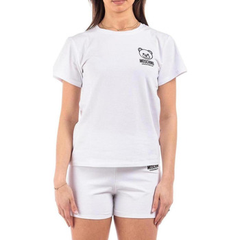 Vêtements Femme T-shirts manches courtes Moschino V6A0703 4406 Blanc