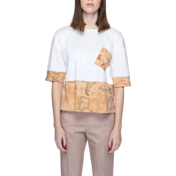 Vêtements Femme T-shirts manches courtes Alviero Martini DF 0753 JC76 Blanc