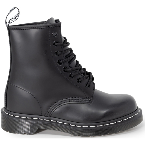 Chaussures Femme Boots Dr. Martens 1460 WS BLACK SMOOTH UNISEX 24758001 Noir