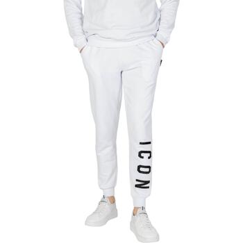 Vêtements Homme Pantalons Icon IU8009P Blanc