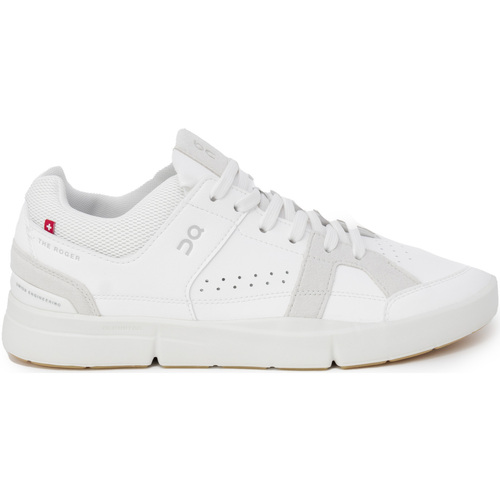 Chaussures Homme Baskets series On Canvas Running THE ROGER Clubhouse 48.99144 Blanc
