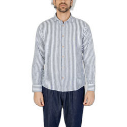 Vêtements Homme Chemises manches longues Hamaki-ho CE1239H Bleu