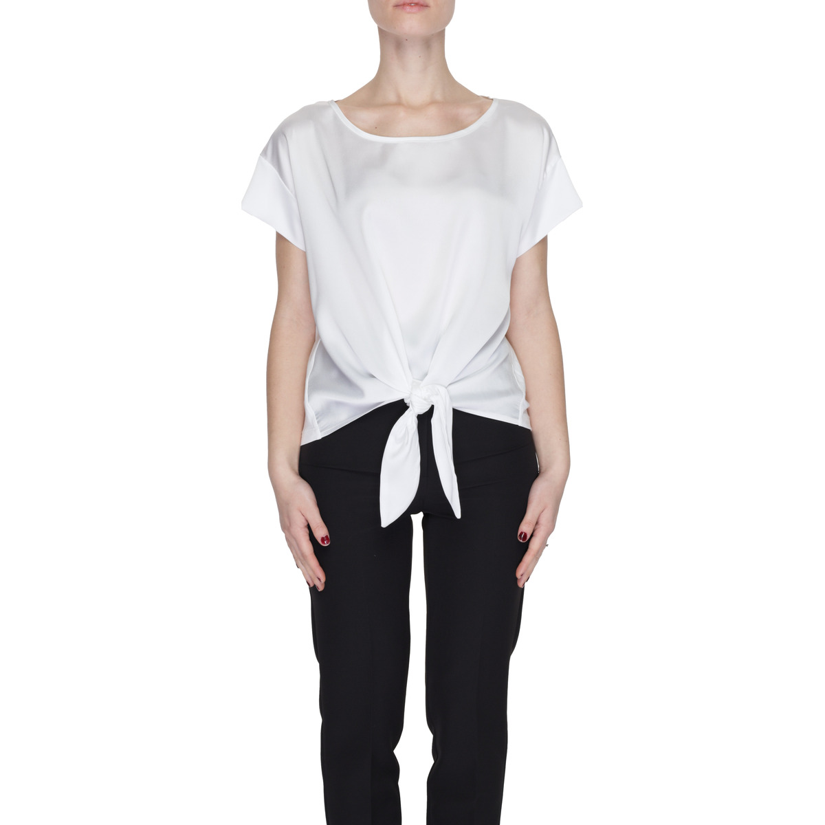 Vêtements Femme Connectez-vous pour ajouter un avis Sandro Ferrone S7XBDMAME Blanc