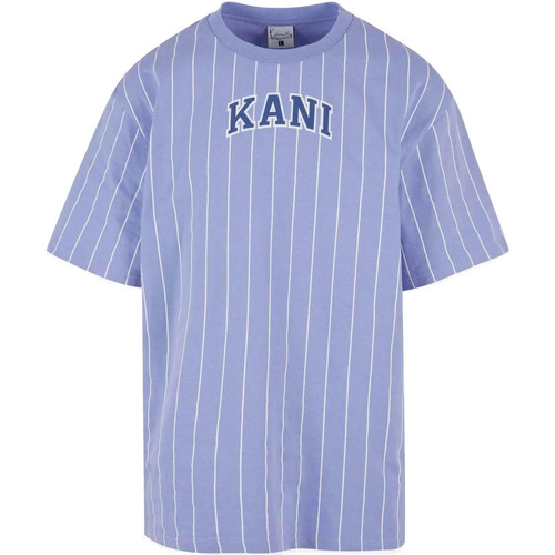 Vêtements Homme Polos manches longues Karl Kani SMALL SERIF PINSTRIPE TEE 6069097 Violet