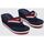 Chaussures Femme Tongs Tommy Hilfiger CORPORATE WEDGE BEACH SANDAL Marine