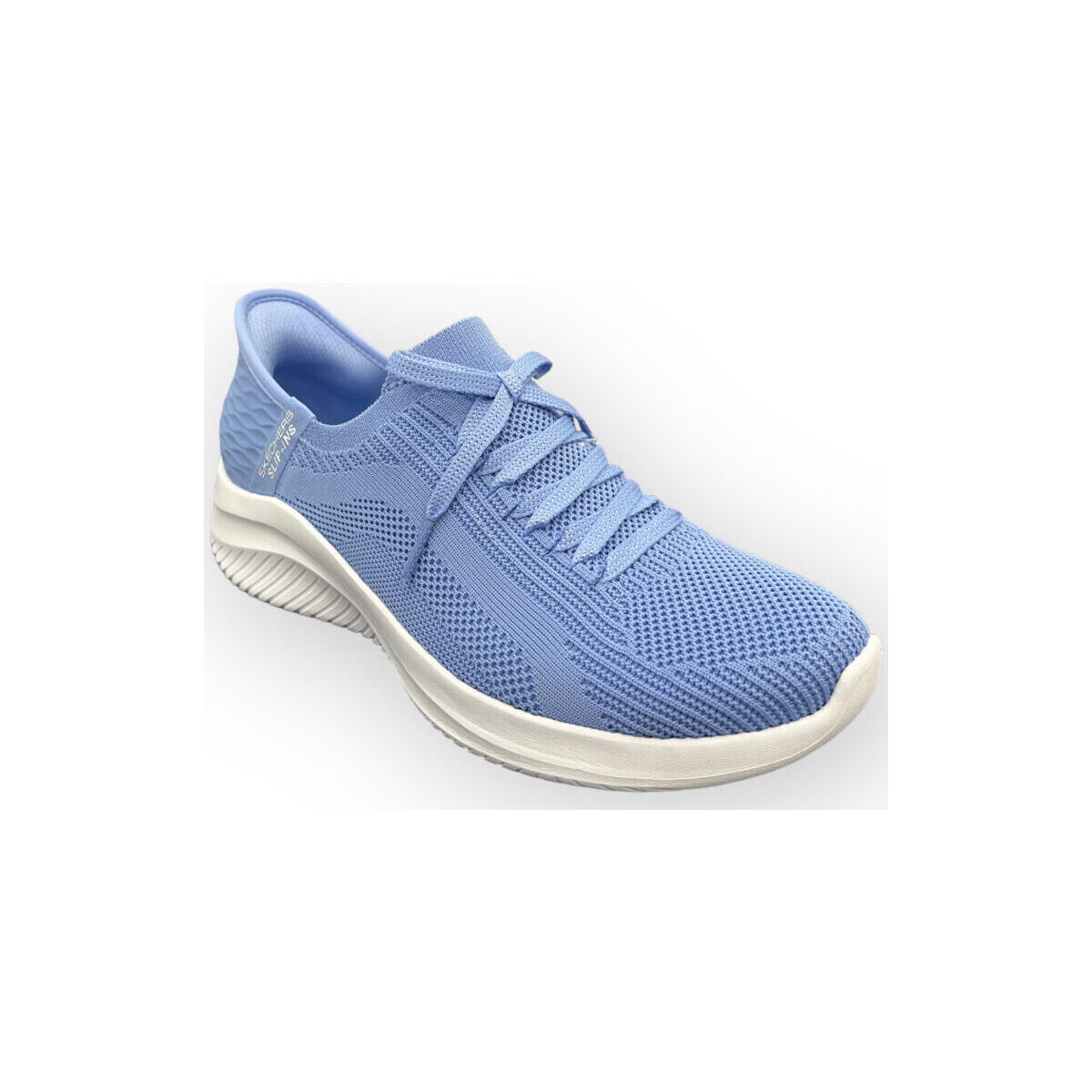 Chaussures Femme Baskets mode Skechers Sleepers Ultra Flex Brilliant Path Bleu ciel Bleu