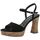 Chaussures Femme Sandales et Nu-pieds Tamaris 28340-42 Noir