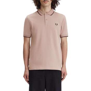Vêtements Homme Polos manches courtes Fred Perry 161092VTPE24 Rose