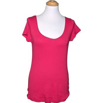 Vêtements Femme T-shirts & Polos Camaieu top manches courtes  38 - T2 - M Rose Rose