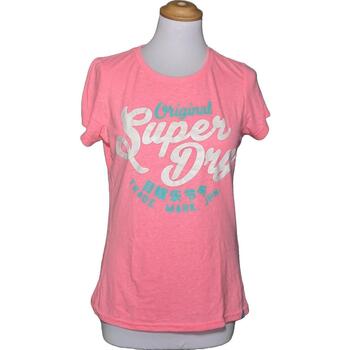 Vêtements Femme T-shirts & Polos Superdry 38 - T2 - M Rose