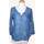 Vêtements Femme Chemises / Chemisiers Miss Captain chemise  38 - T2 - M Bleu Bleu