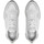 Chaussures Homme Baskets mode BOSS BASKETS  BLANCHES LACÉES EN MÉLANGE DE MATIÈRES AVEC SIM Blanc