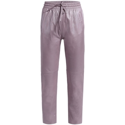 Vêtements Femme Pantalons Oakwood Pantalon jogpant en cuir  Gift Metal Ref 60959 Rose Rose