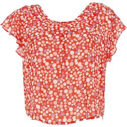 Vêtements Femme T-shirts manches courtes Molly Bracken Woven top ladies red charlot Rouge