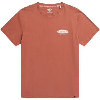 Vêtements Homme T-shirts manches longues Animal MW2786 Orange