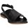 Chaussures Femme Sandales et Nu-pieds Bueno Shoes Wa3600 santal Femme Noir