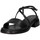 Chaussures Femme Sandales et Nu-pieds Frau 83k5 Noir