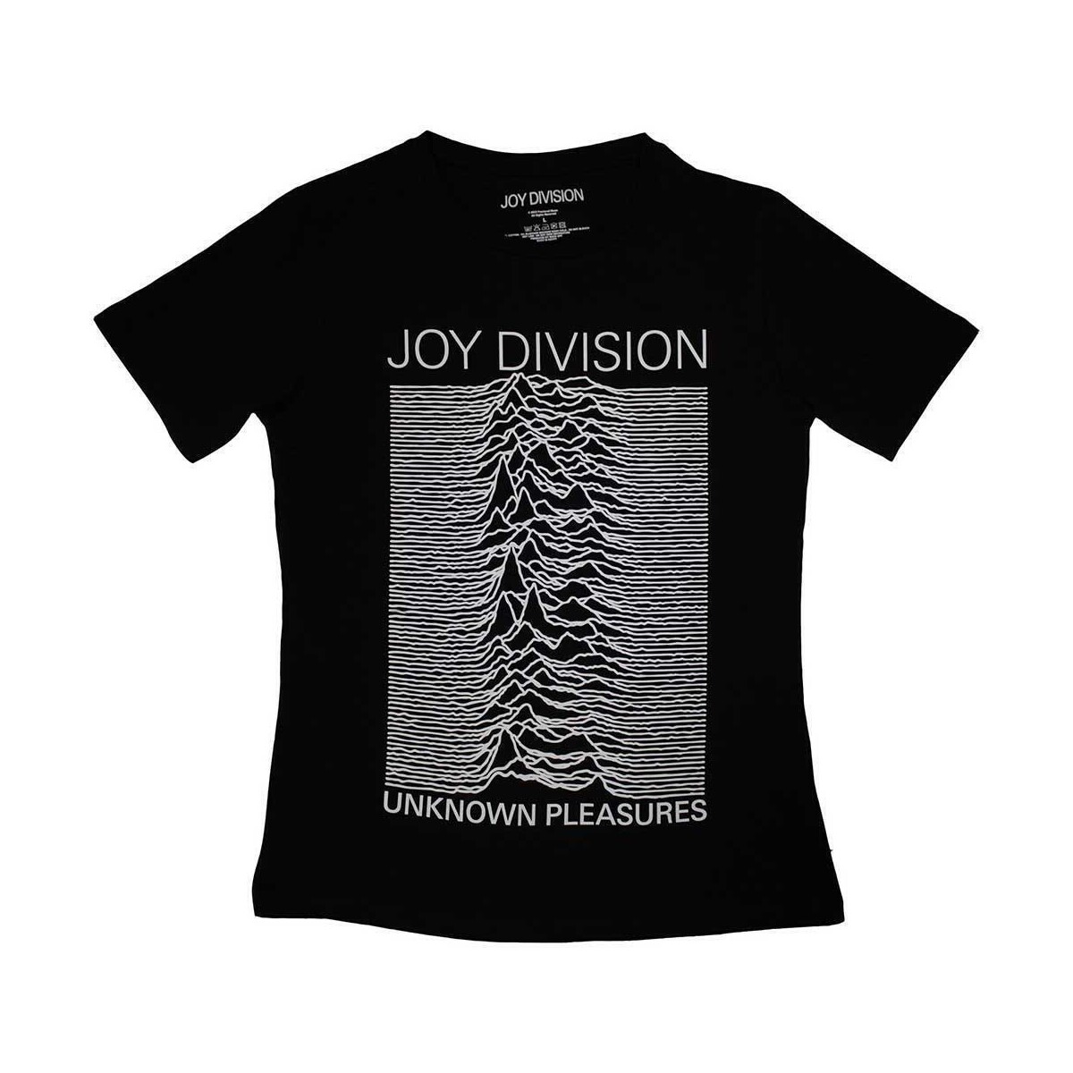 Vêtements Femme T-shirts manches longues Joy Division Unknown Pleasures Noir