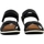 Chaussures Femme Sandales et Nu-pieds Geox Sandales à Scratch Vega Noir