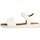 Chaussures Femme Sandales et Nu-pieds Geox Sandales à Scratch Dandra Blanc
