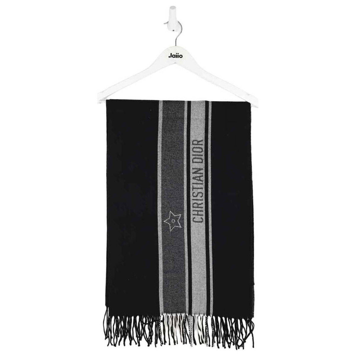Accessoires textile Femme Echarpes / Etoles / Foulards Dior Étole en laine Noir