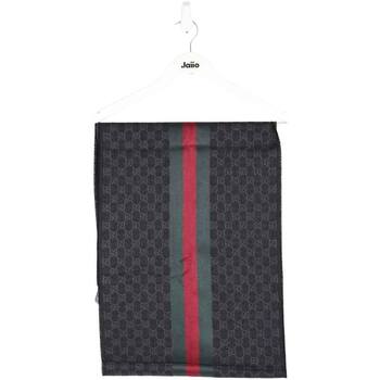 Accessoires textile Femme Echarpes / Etoles / Foulards Gucci 55mm Étole en laine Noir