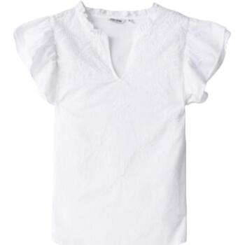 Vêtements Femme Mens Pink Single Cuff Dress Shirts Salsa  Blanc