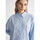 Vêtements Femme Chemises / Chemisiers Liu Jo Chemise rayée avec strass Bleu