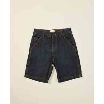 Vêallington Garçon Shorts / Bermudas Timberland Short en jean 5 poches Bleu