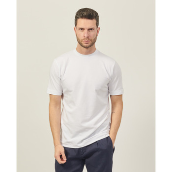 Vêtements Homme Effacer les critères homme Gazzarrini T-shirt  en coton avec logo au dos Blanc