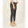Vêtements Femme Pantalons Sette/Mezzo Pantalon femme SetteMezzo en coton avec 5 poches Noir