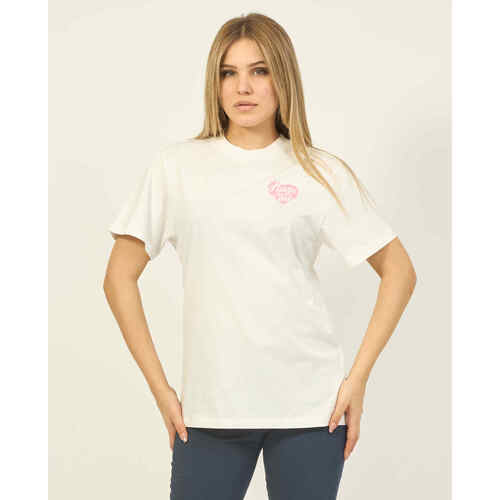 Vêtements Femme T-shirts & Polos BOSS  Blanc