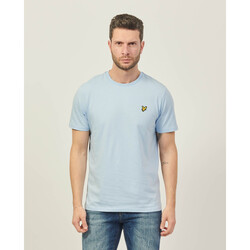 Vêtements Homme T-shirts & Polos Lyle & Scott T-shirt homme Lyle Scott en coton avec logo Bleu